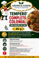 Miniatura de 13.91- *Tempero* Completo Colonial