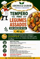 Miniatura de 17.95- *Tempero* Legumes Assados