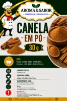 Miniatura de 03.45- Canela pó 30g