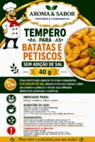 Miniatura de 16.94- *Tempero* para Batatas e Petiscos
