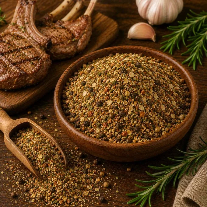 Foto de 08.86- *Tempero* Para carne de Cordeiro