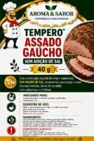 Miniatura de 03.81- *Tempero* Assado Gaúcho