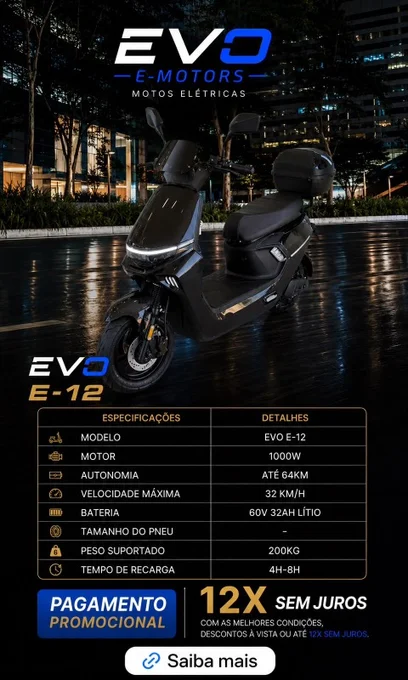 Foto de Scooter EVO E12