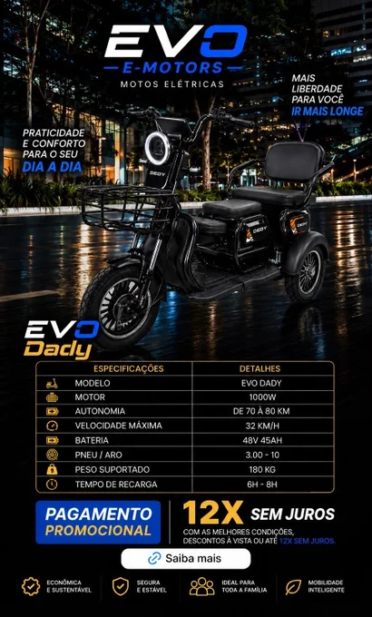 Foto de Triciclo EVO Daddy