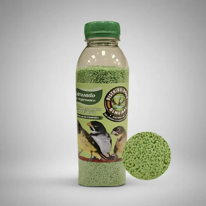 Foto de Ração Extrusada Alta Performance Verde Coleiro 300g Almeidas