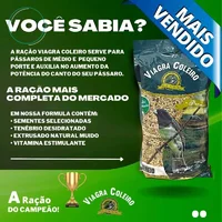 Miniatura de Viagra Coleiro 200g