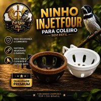 Miniatura de Ninho Injetfour Nº 2  - Coleiro e similares Só Armação