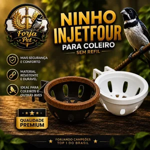 Foto de Ninho Injetfour Nº 2  - Coleiro e similares Só Armação