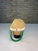 Miniatura de Ninho Bola 2 Furos para Coleiro – Detalhes Branco
