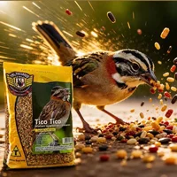 Miniatura de Mistura De Semente Tico Tico Premium Tal Pássaros pacote 500g