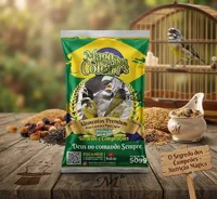 Miniatura de Mistura Para Coleiro Super Premium Mago Dos Coleiros 500g