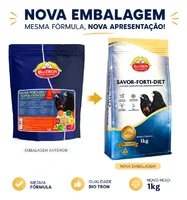 Miniatura de Farinhada Savor Forti Diet  P/ Umedecer Água 1kg