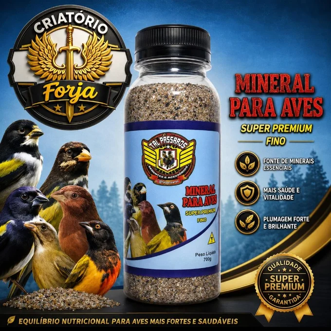 Foto de Grit Mineral Fino Úmido Tal Pássaros Garrafinha - 700 G