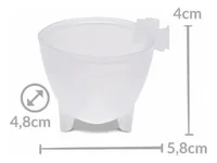 Miniatura de Porta Ovo - 35 Ml Natural Injetfour