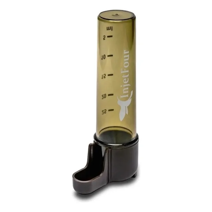 Foto de Bebedouro Âmbar 30ml Injetfour para Bicudo, Coleiro e Curió