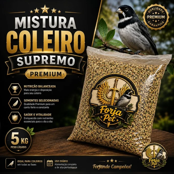 Foto de Mistura Coleiro Supremo 5kg