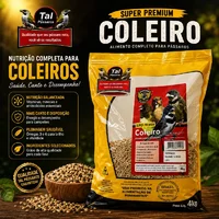 Miniatura de Mistura De Semente Coleiro Premium Tal Pássaros 4kg