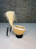 Miniatura de Ninho de Juta com Cisco de Sisal – Coleiro