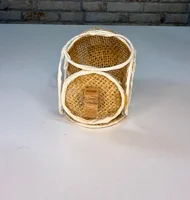 Miniatura de Ninho Baiano Juta – 2 Aberturas para Coleiro