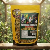 Miniatura de Farinhada Bico De Ouro C/ Insetos Premium Tal Pássaros 500 G