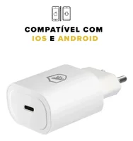 Miniatura de Carregador de Parede GShield Turbo com 1 Saída USB-C