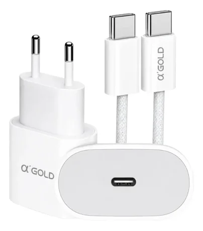 Foto de Carregador 30w Turbo Usb-c + Cabo Tipo-c Para Iphone/android