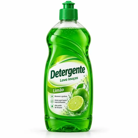 Foto de Detergente Lava Louças Limão 500 ml