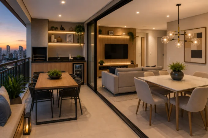 Foto de Apartamento 2 Quartos 1 Suite| Moema