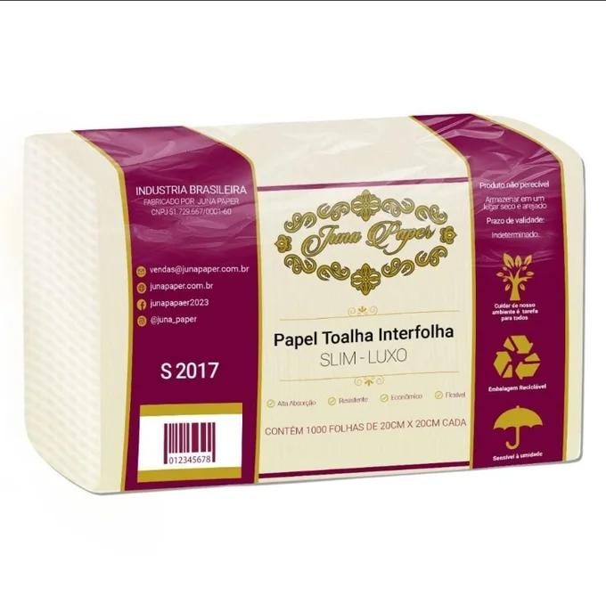 Foto de Papel Toalha Interfolhado | SLIM 1000FL