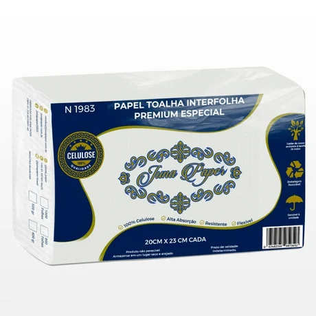 Foto de Papel Toalha Interfolhado | Premium Especial 1000FL