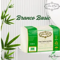 Miniatura de Papel Toalha Interfolhado | Branco Basic 1000FL